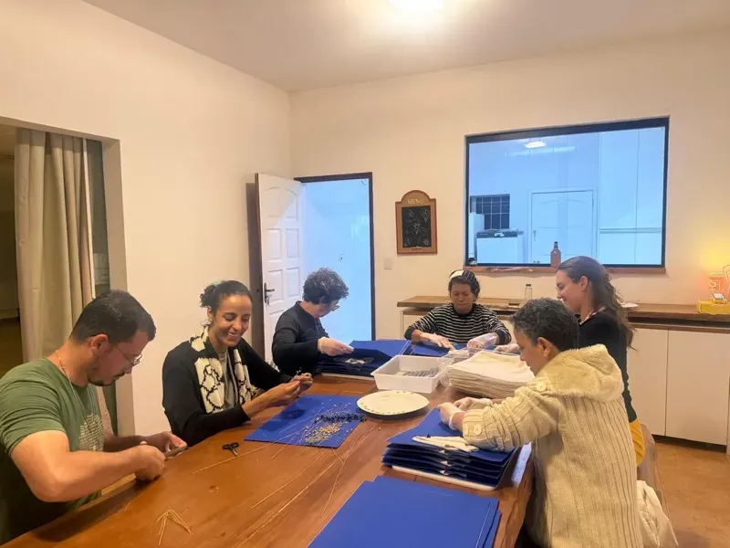 Decoration workshop for the Monastery events